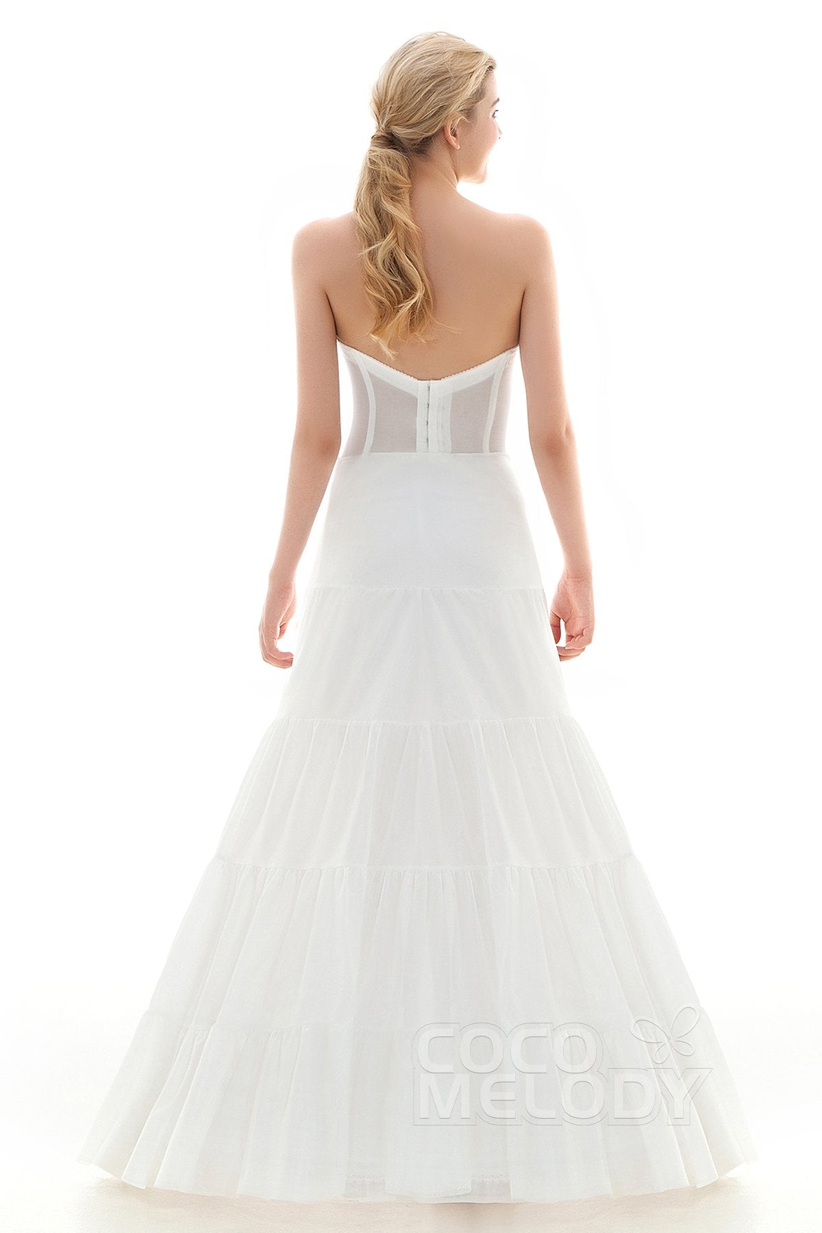 A-Line Floor-Length 2 Hoops Wedding Petticoats CP0016008