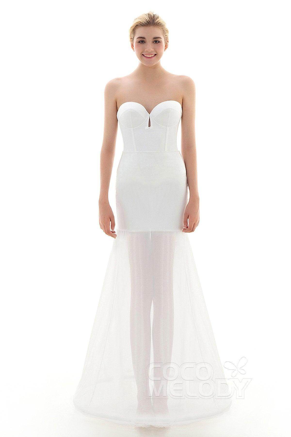 petticoat mermaid wedding dress Pronovias 'Diagonal' Mermaid with Petticoat Inset Instant Filters 2