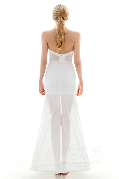 Mermaid Floor-Length 1 Hoop Wedding Petticoats CP001600A