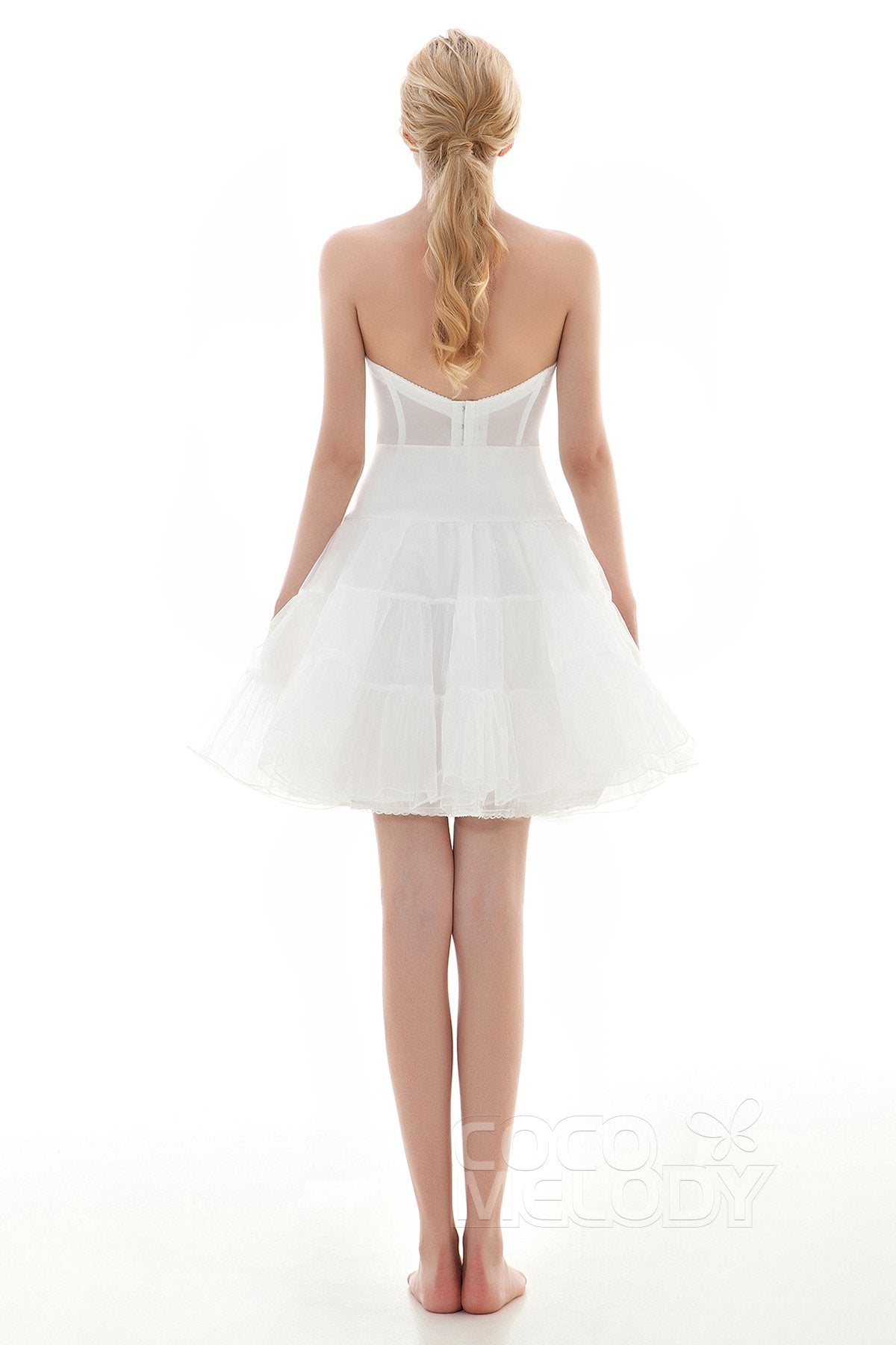 A-Line Knee Length Slip Organza Wedding Petticoats CP001600C