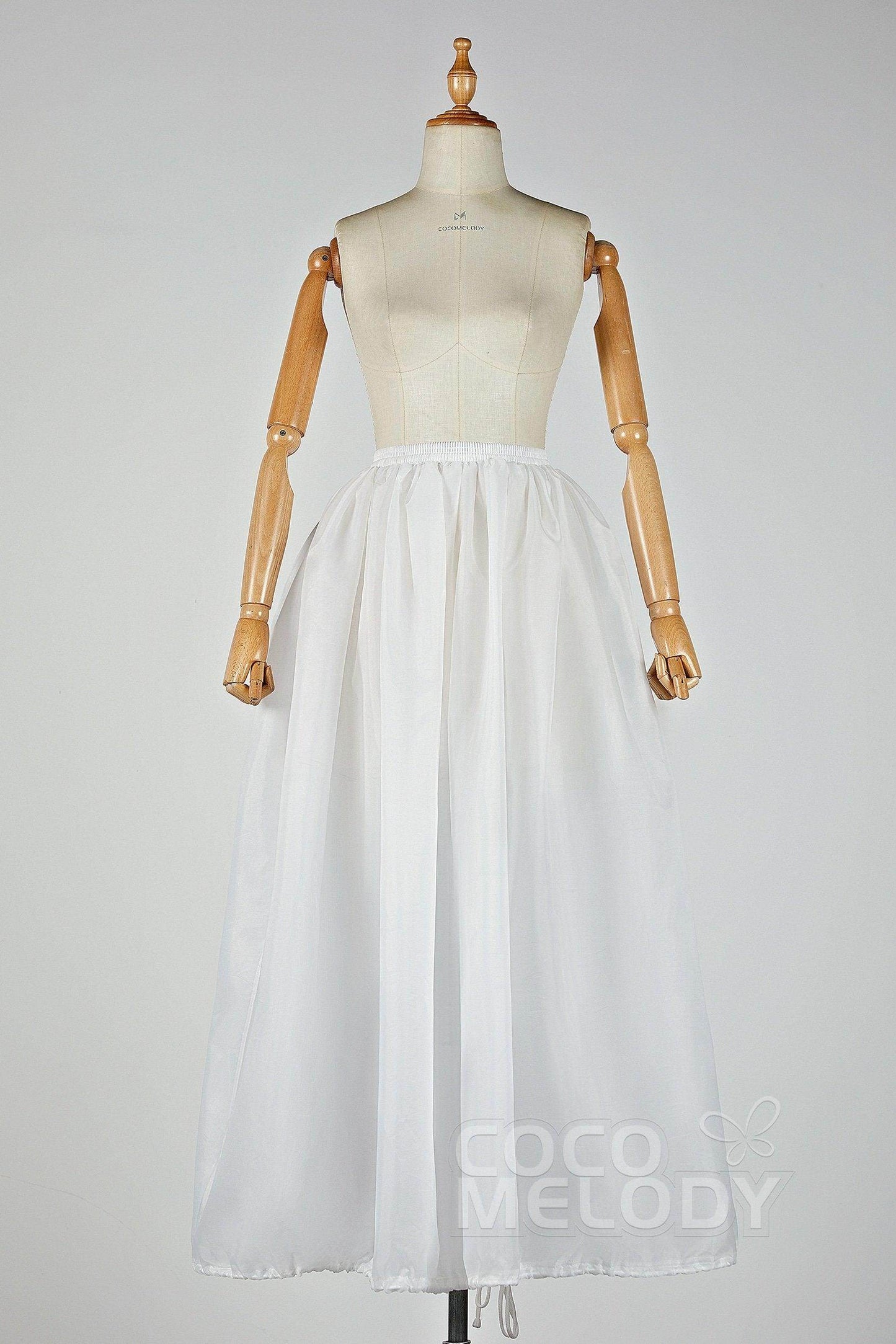 A-Line Wedding Dress Bathroom Helper CP0023 - COCOMELODY