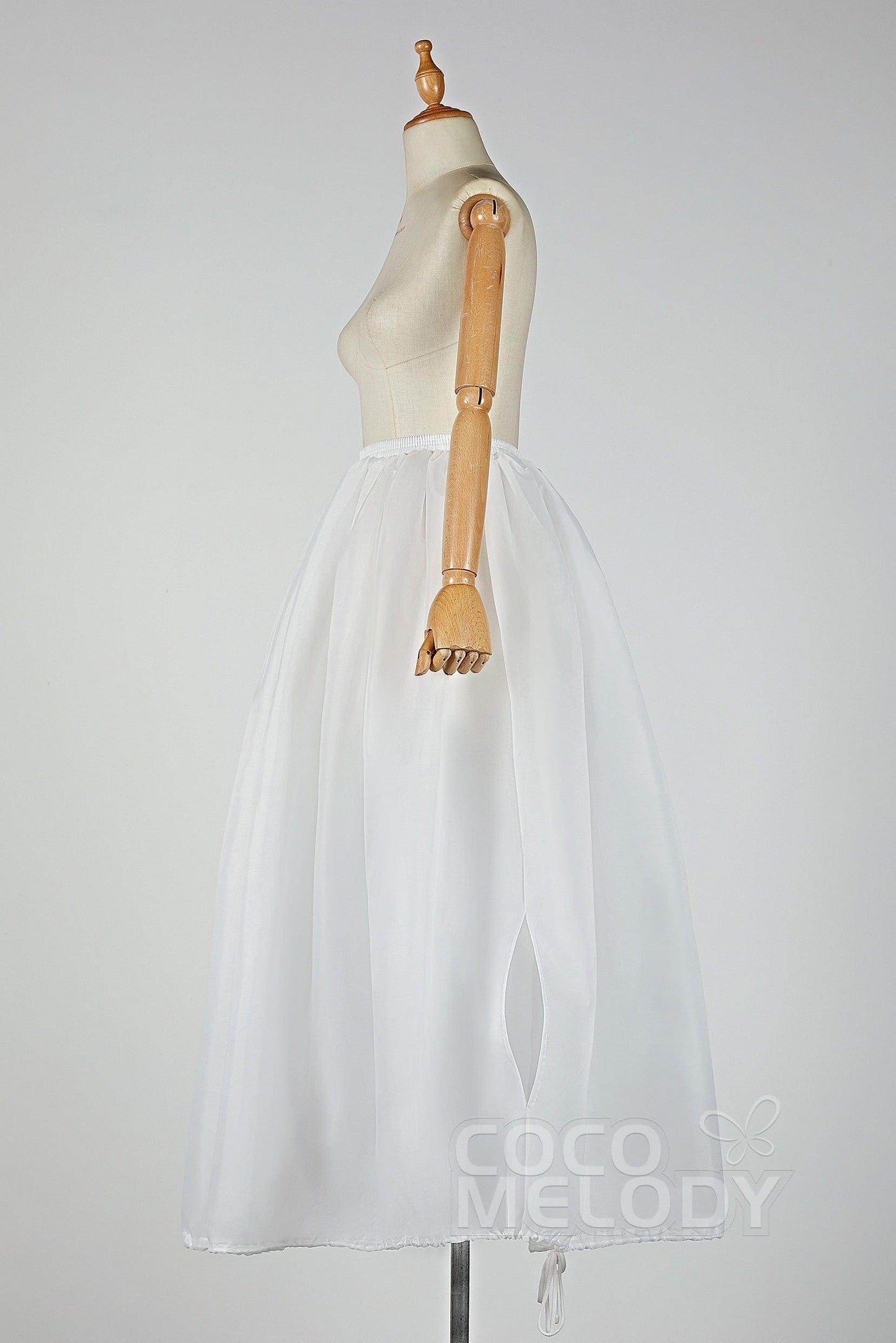 A-Line Wedding Dress Bathroom Helper CP0023 - COCOMELODY