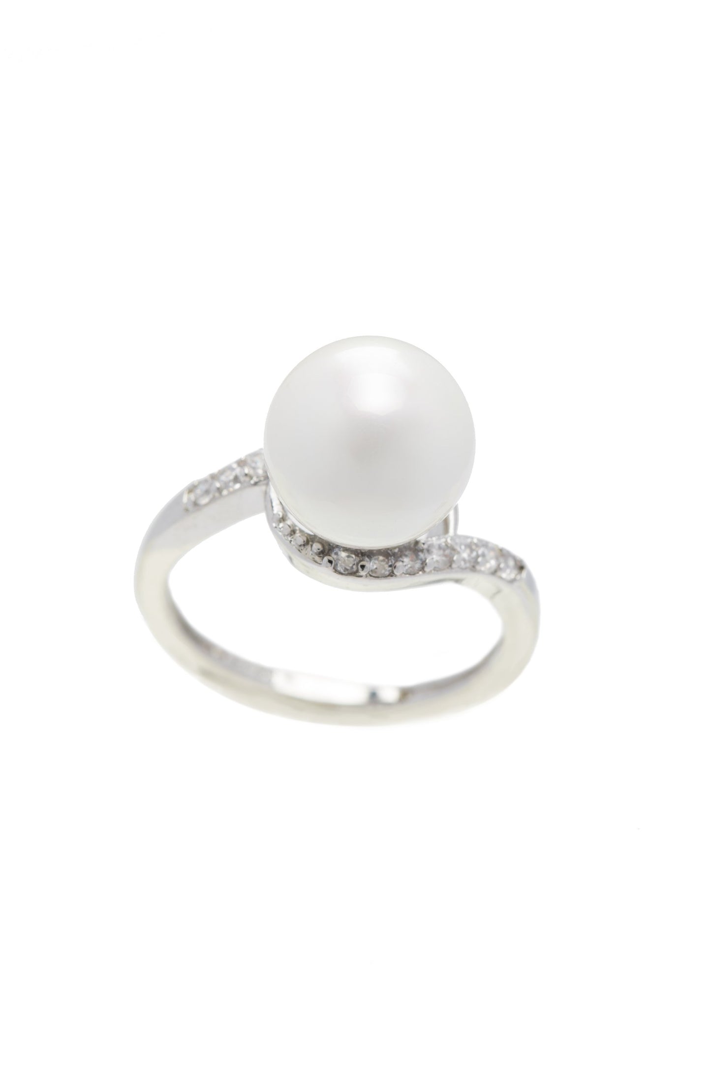 Alloy Rings with Pearl CR0011