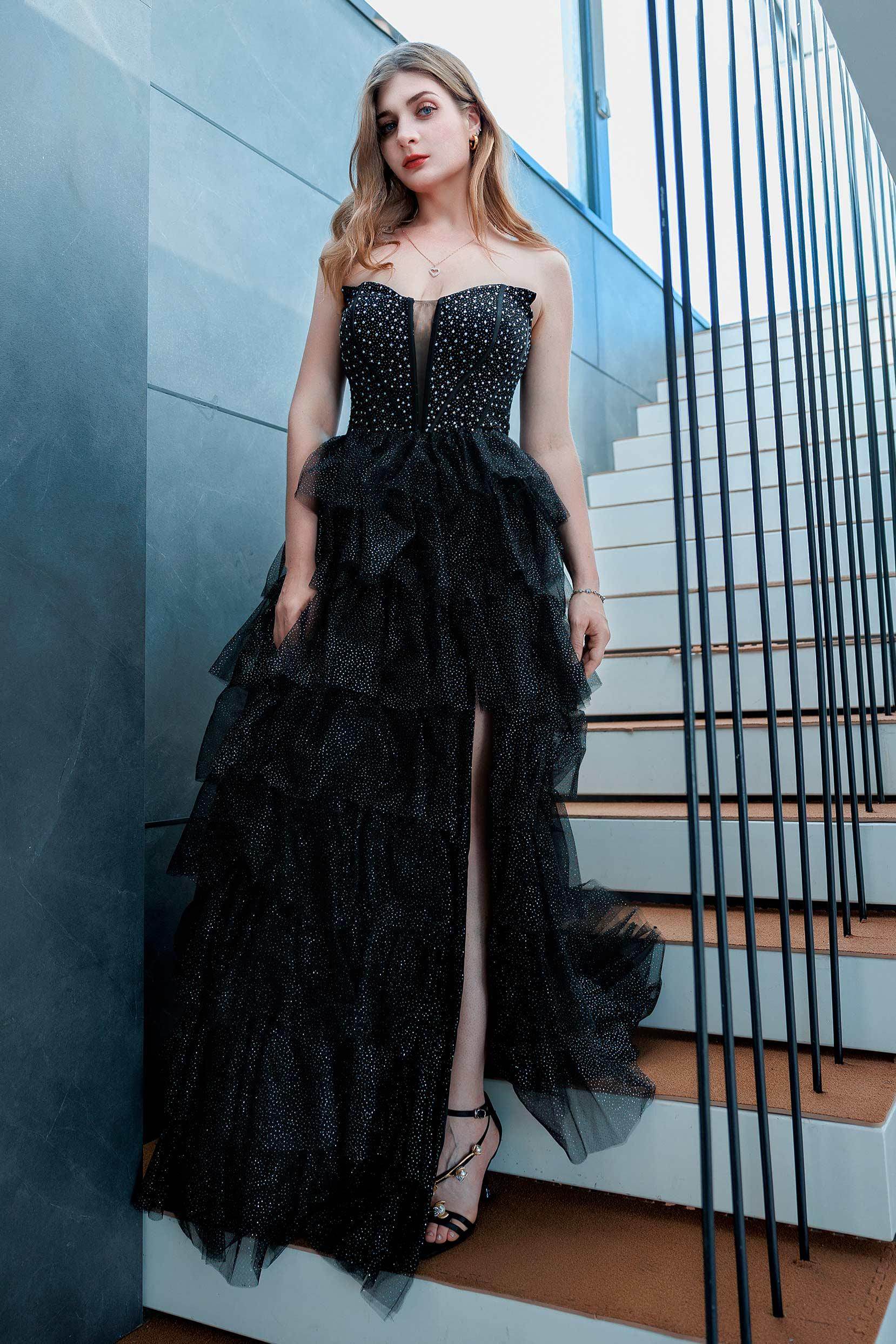 Ball Gown Floor Length Tulle Prom Dress CS0491 Ball Gown Floor Length Tulle Prom Dress CS0491