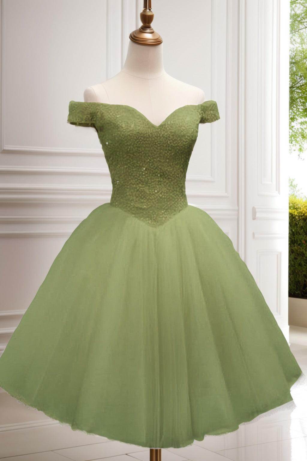 Princess Knee Length Tulle Homecoming Dresses CS0523 - COCOMELODY