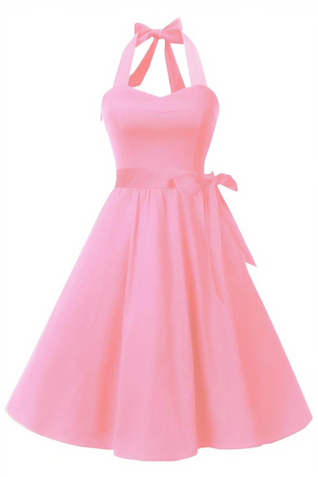 A-Line Knee Length Satin Graduation Dresses CS0559 - COCOMELODY