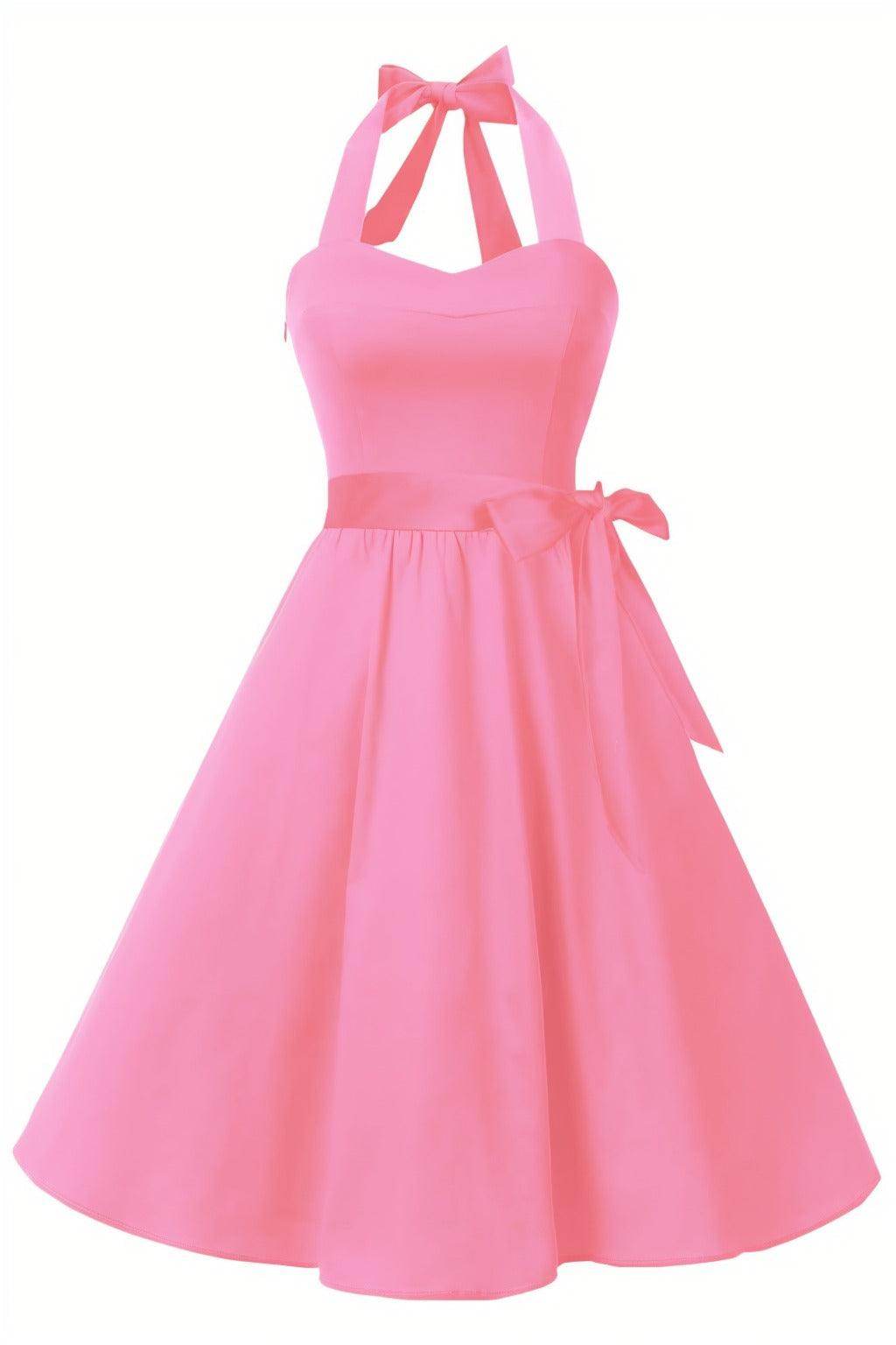 A-Line Knee Length Satin Graduation Dresses CS0559 - COCOMELODY