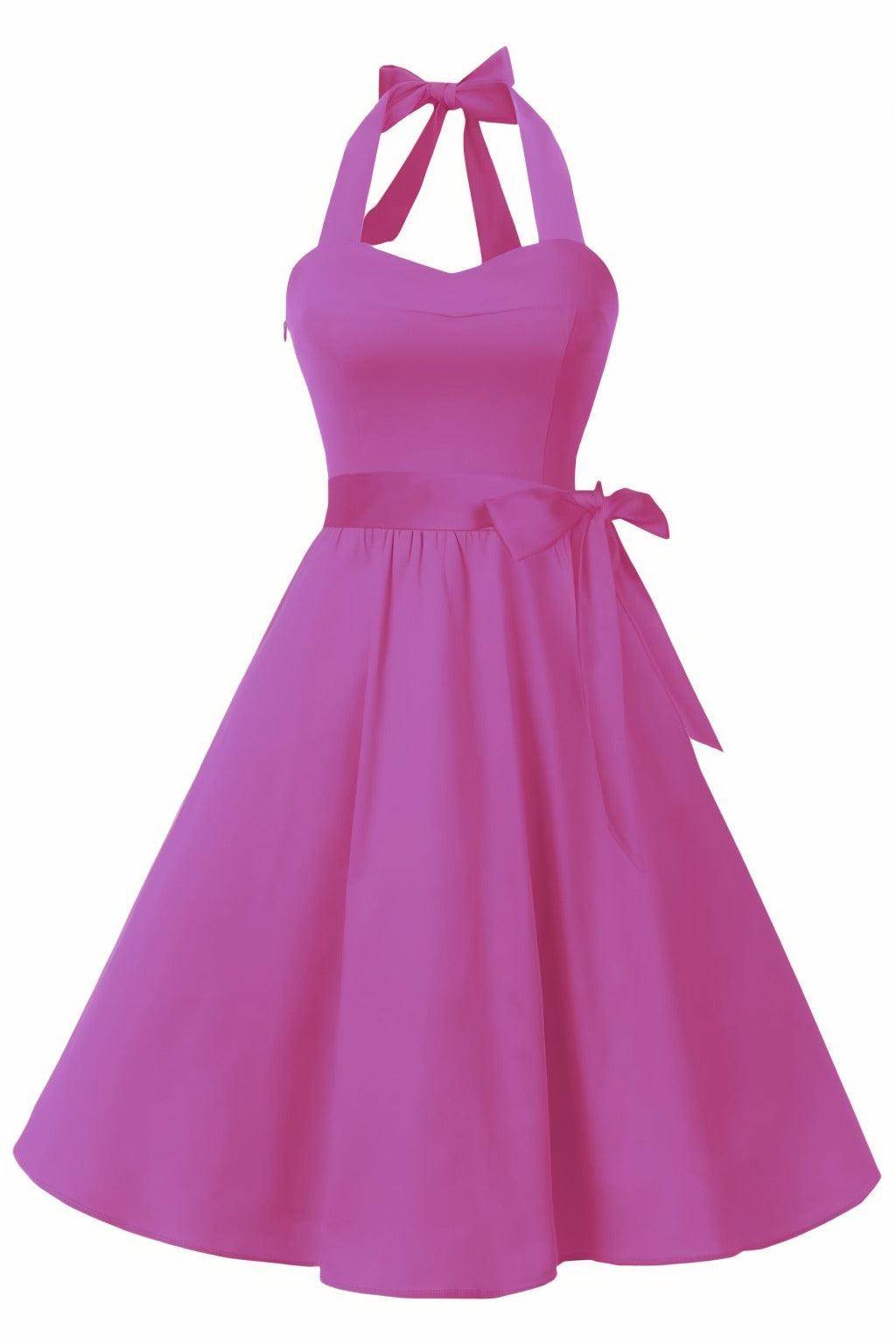 A-Line Knee Length Satin Graduation Dresses CS0559 - COCOMELODY