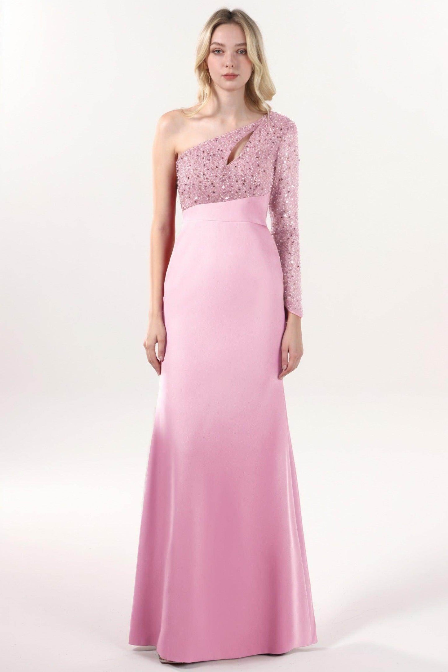 Trumpet-Mermaid Maxi Stretch Crepe Formal Dress CS0587 - COCOMELODY