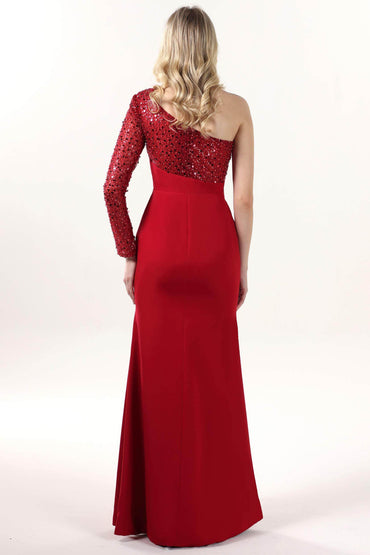 Trumpet-Mermaid Maxi Stretch Crepe Formal Dress CS0587 - COCOMELODY