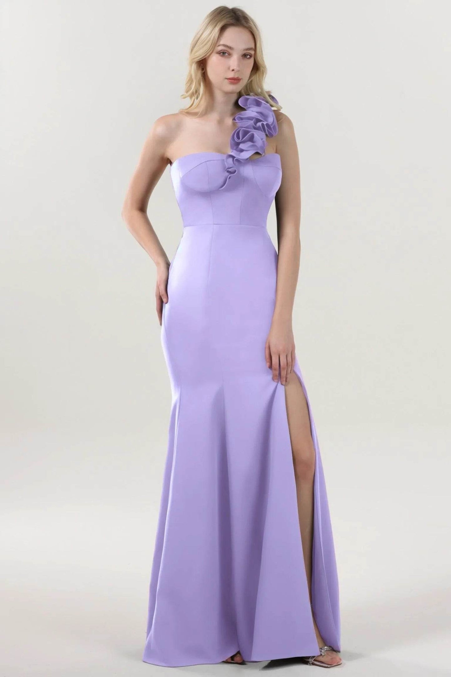 Trumpet-Mermaid Maxi Stretch Crepe Formal Dress CS0596 - COCOMELODY
