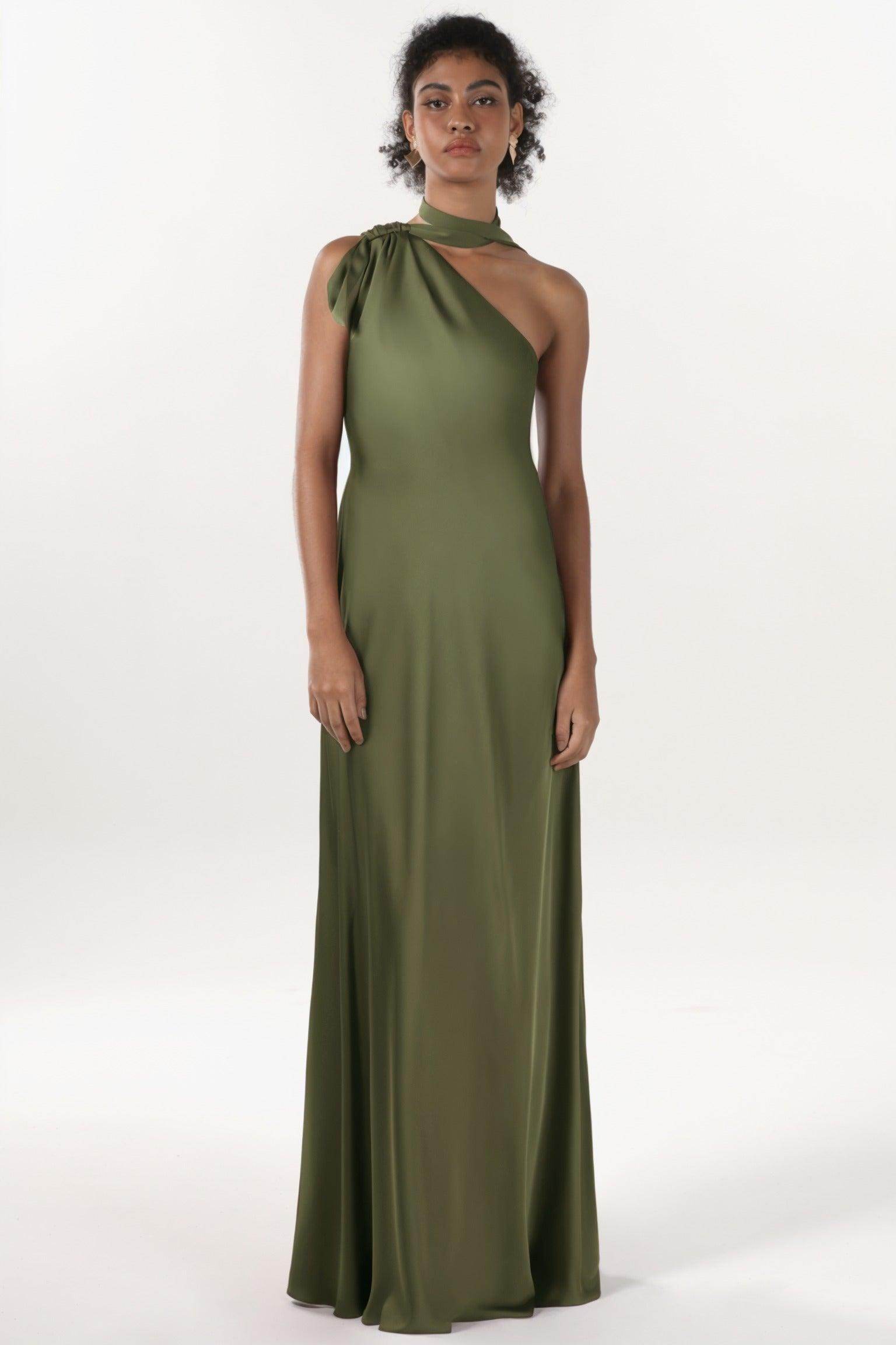 Sheath-Column Maxi Luxe Satin Bridesmaid Dress COCOMELODY CS0607BM, Grape Sheath-Column Maxi Luxe Satin Bridesmaid Dress COCOMELODY CS0607BM, Grape