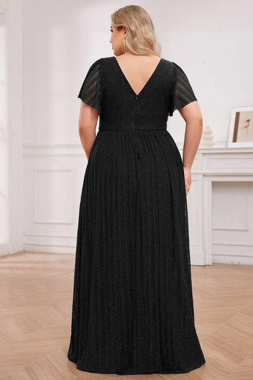 A-Line Maxi Polyester Dress CS0688