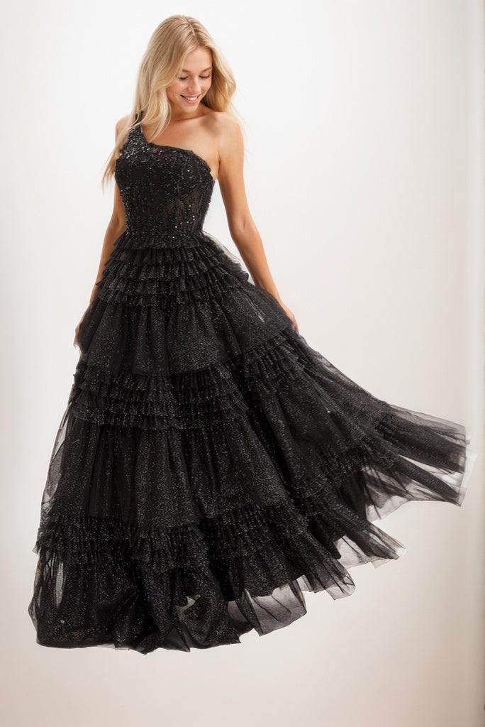 A Line Floor Length Tulle Prom Dresses CS0936 - COCOMELODY