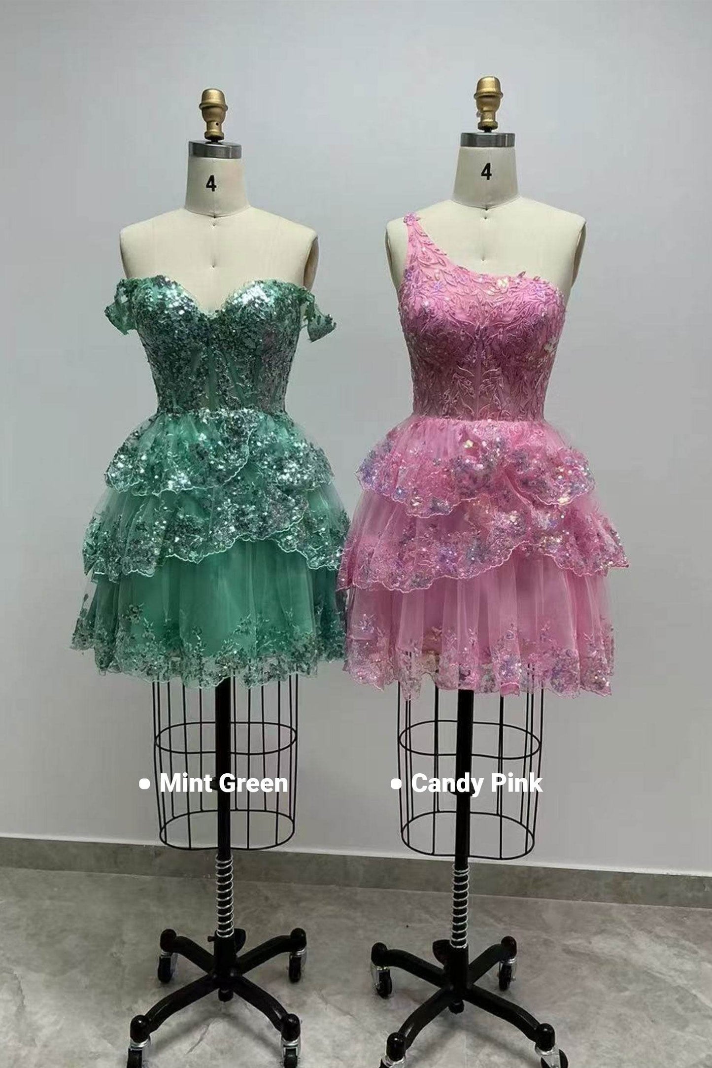 Ball Gown Mini Tulle Homecoming Dress CS1010