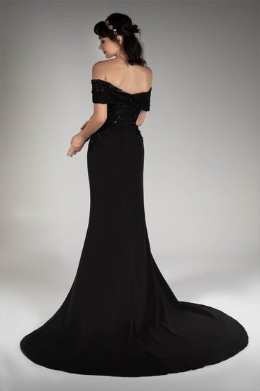 Trumpet-Mermaid Chapel Train Elastic Cloth Wedding Dress CW2492 - COCOMELODY