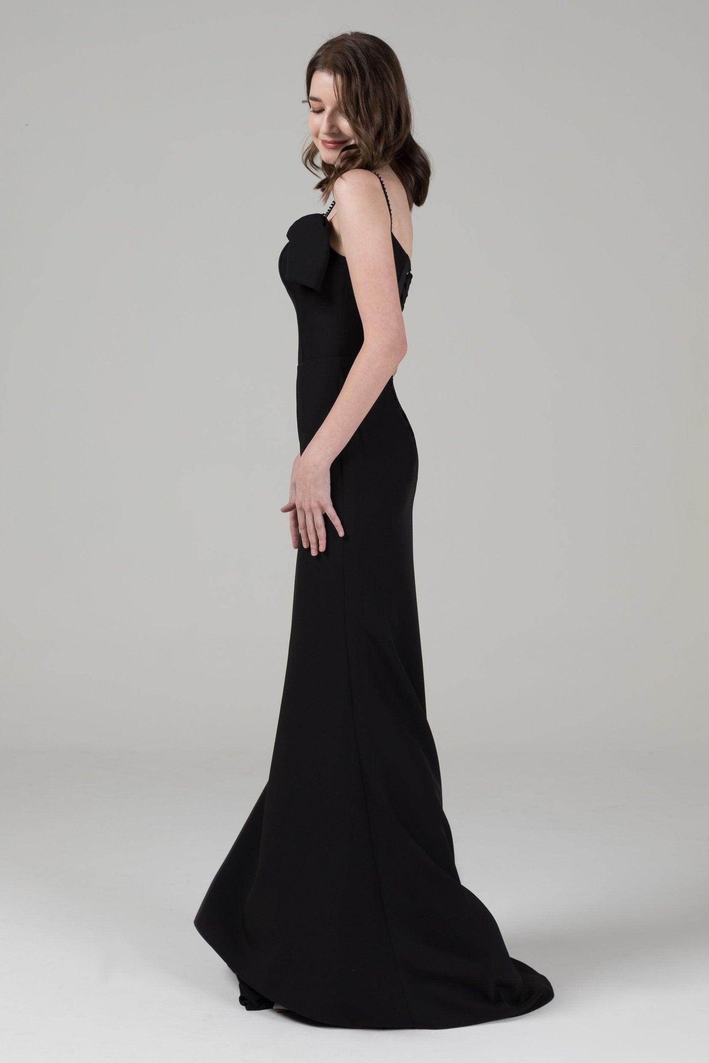 Mermaid Court Train Elastic Cloth Wedding Dress CW2646 - COCOMELODY