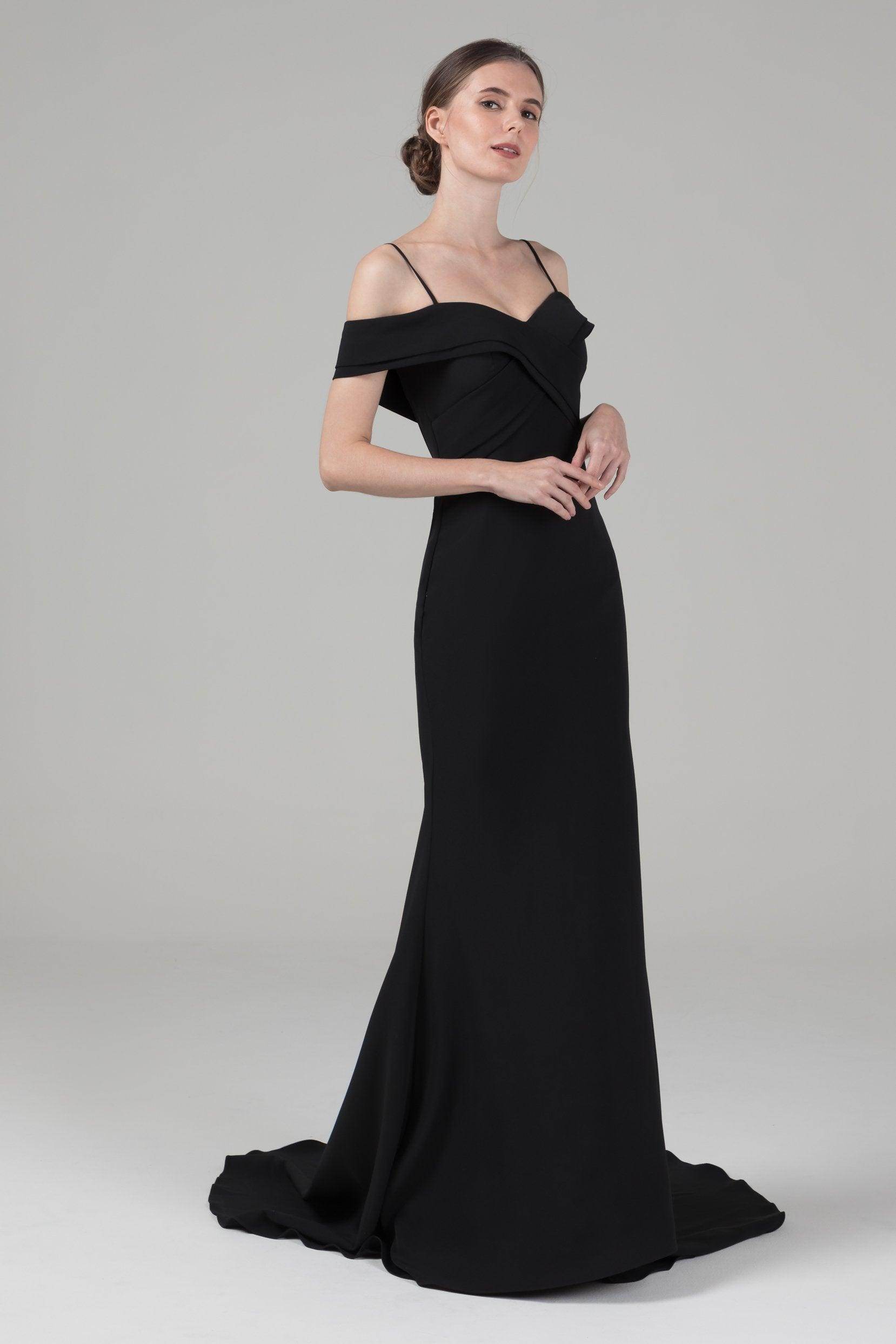 Mermaid Court Train Elastic Cloth Wedding Dress CW2647CR - COCOMELODY