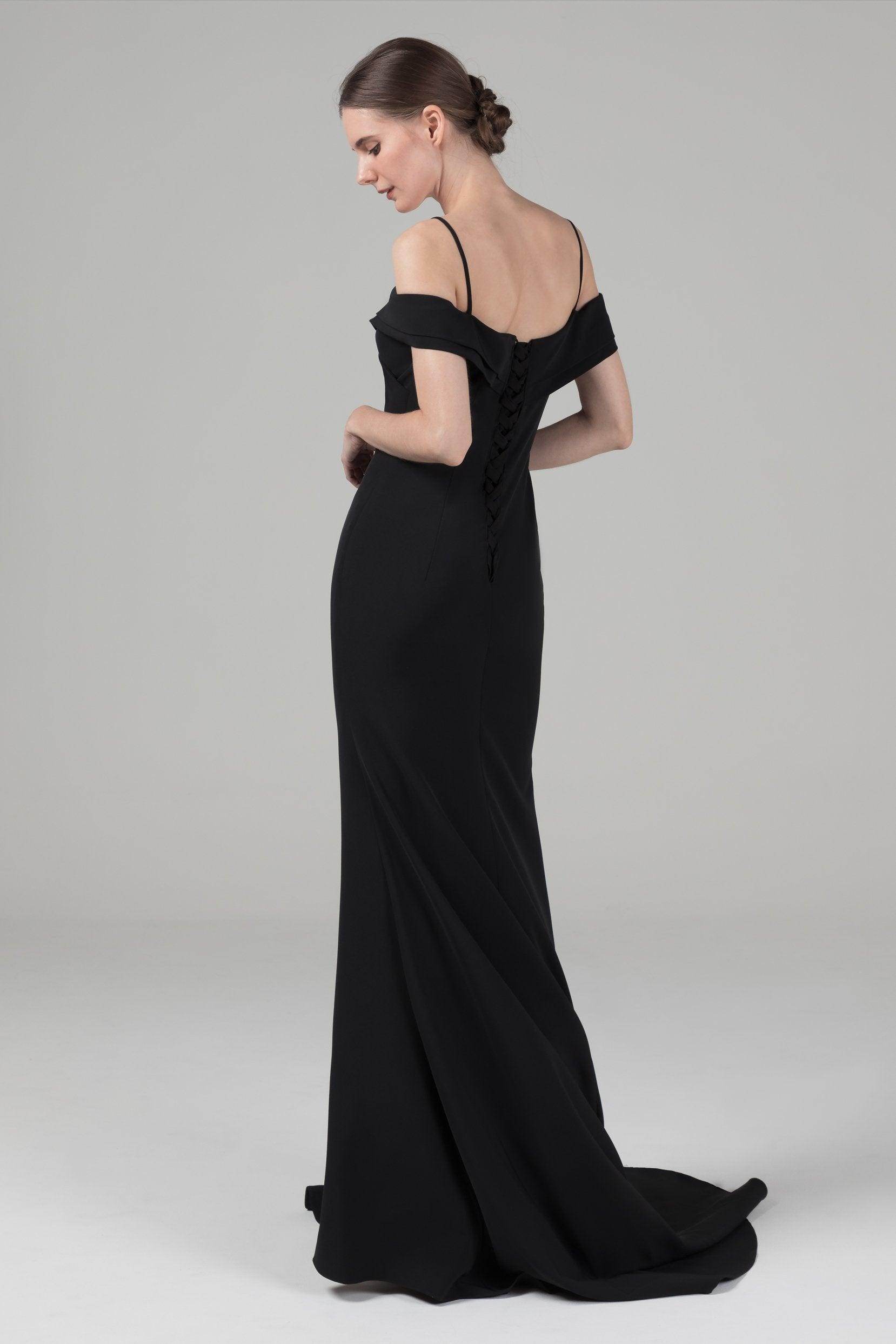 Mermaid Court Train Elastic Cloth Wedding Dress CW2647CR - COCOMELODY