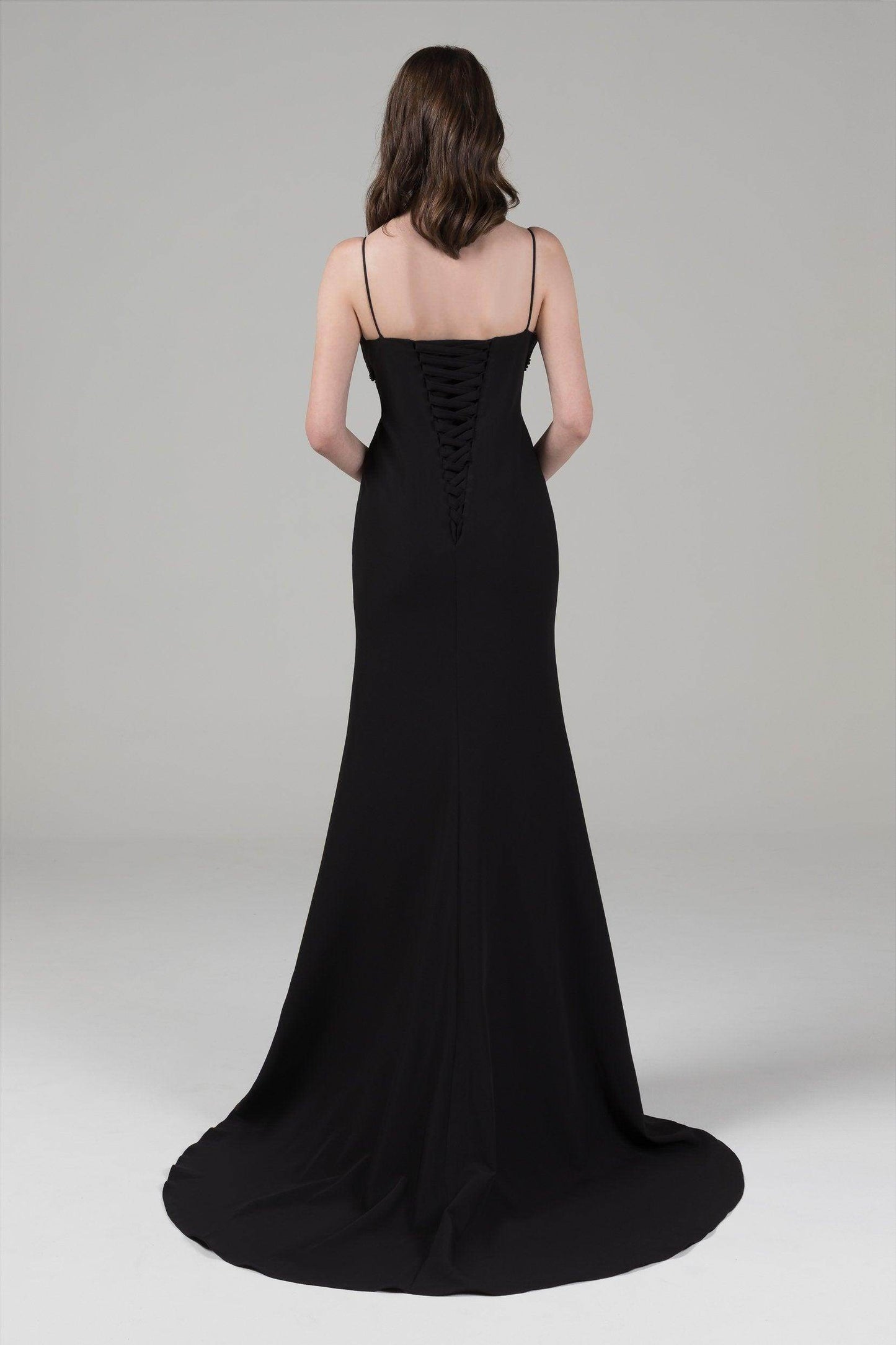Mermaid Court Train Elastic Cloth Wedding Dress CW2650 - COCOMELODY