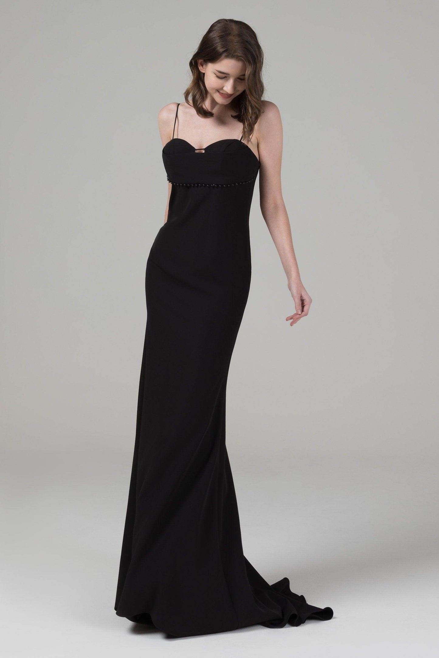 Mermaid Court Train Elastic Cloth Wedding Dress CW2650 - COCOMELODY