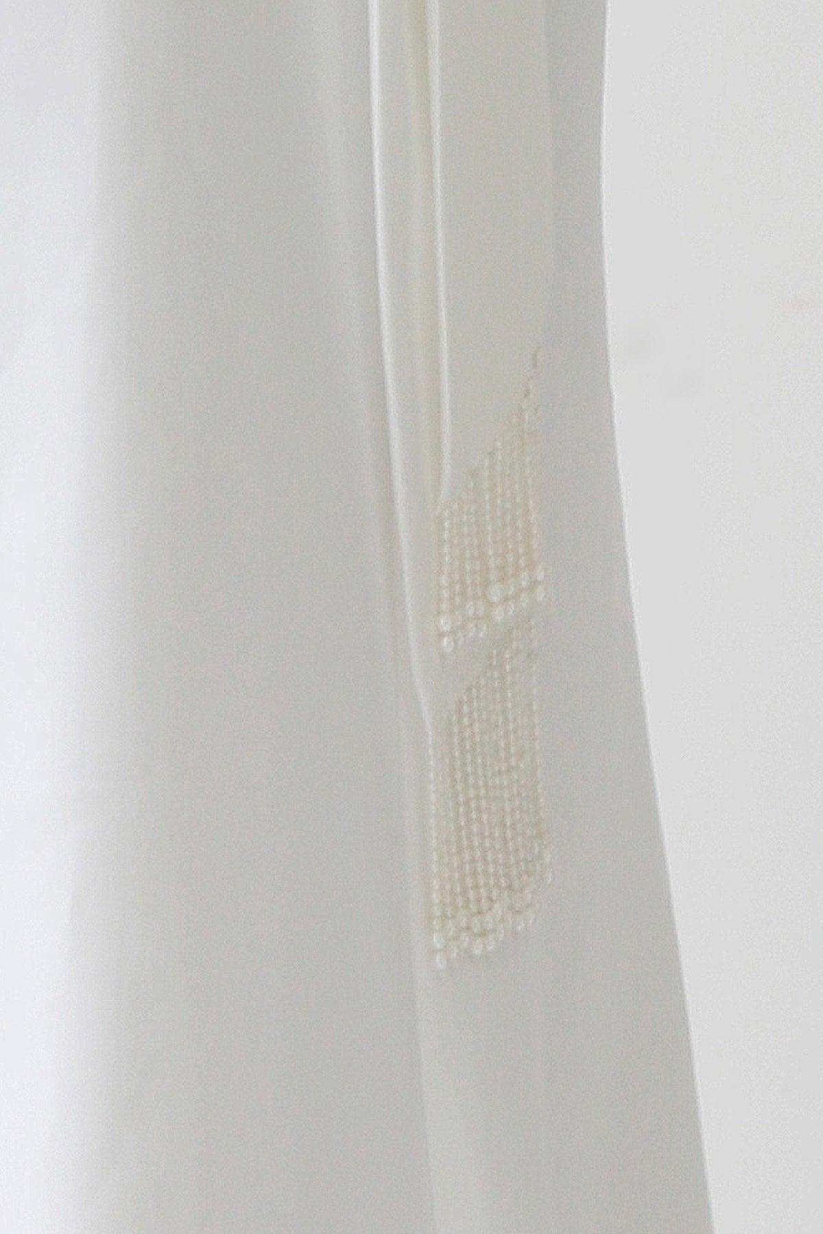 Trumpet-Mermaid Sweep-Brush Train Satin Wedding Dress CW3052 - COCOMELODY