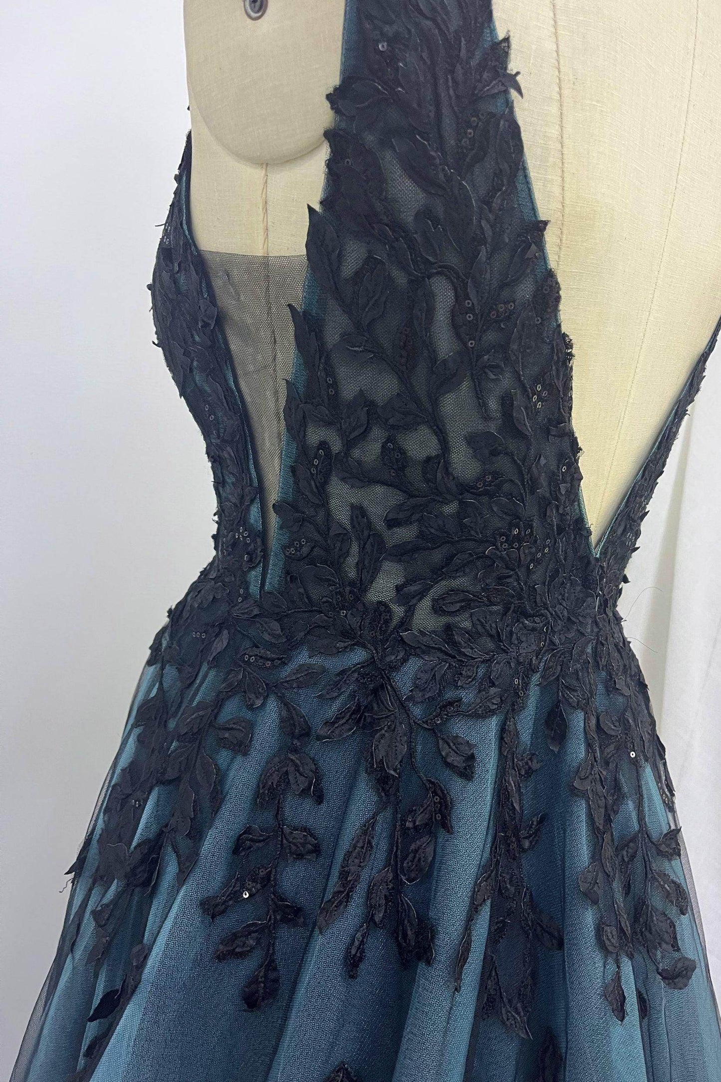 A-Line Court Train Mikado Wedding Dress CW3222 - COCOMELODY