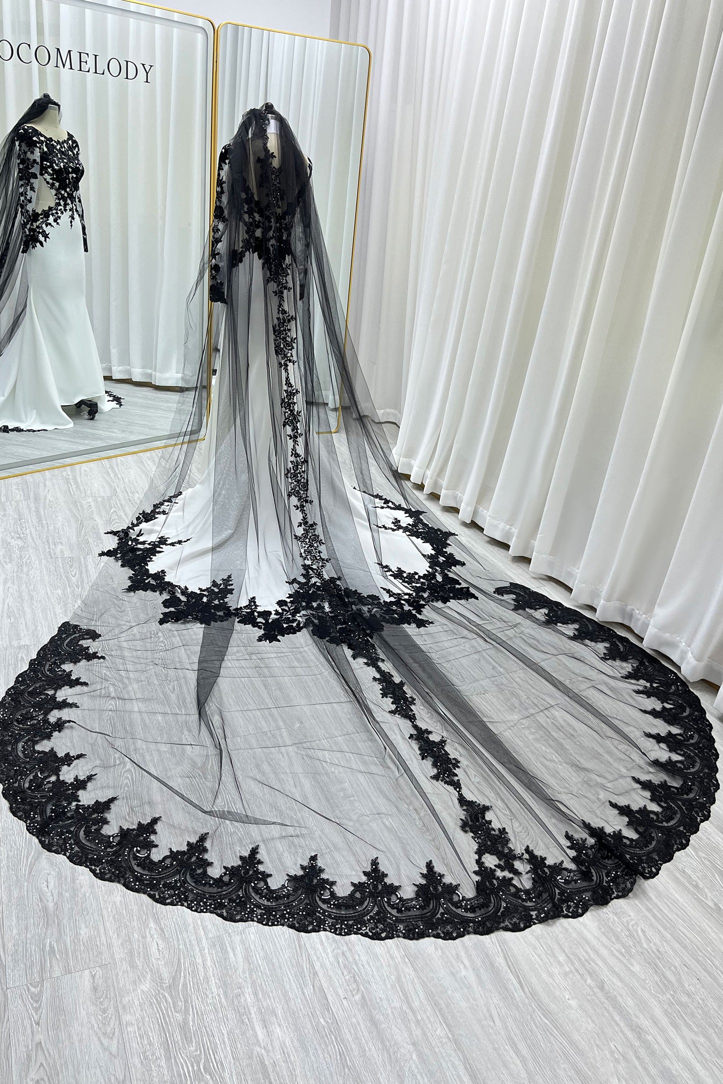 Trumpet-Mermaid Chapel Train Elastic Satin Wedding Dress CW3586