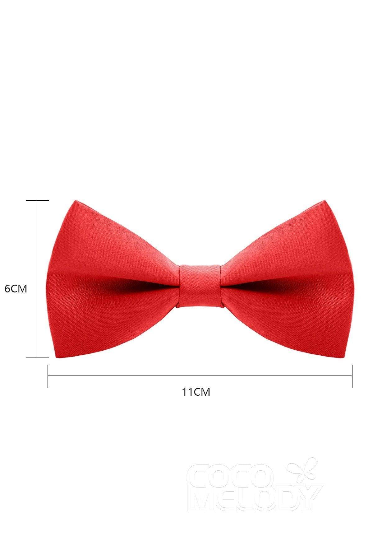 Men's Satin Bow Ties CZ180003 - COCOMELODY