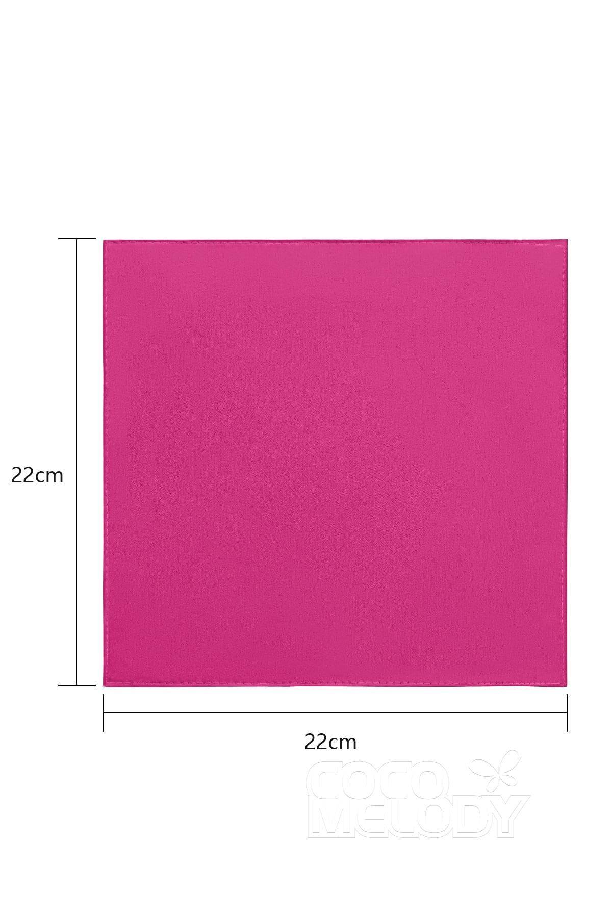Men's Satin Pocket Square CZ180014 - COCOMELODY