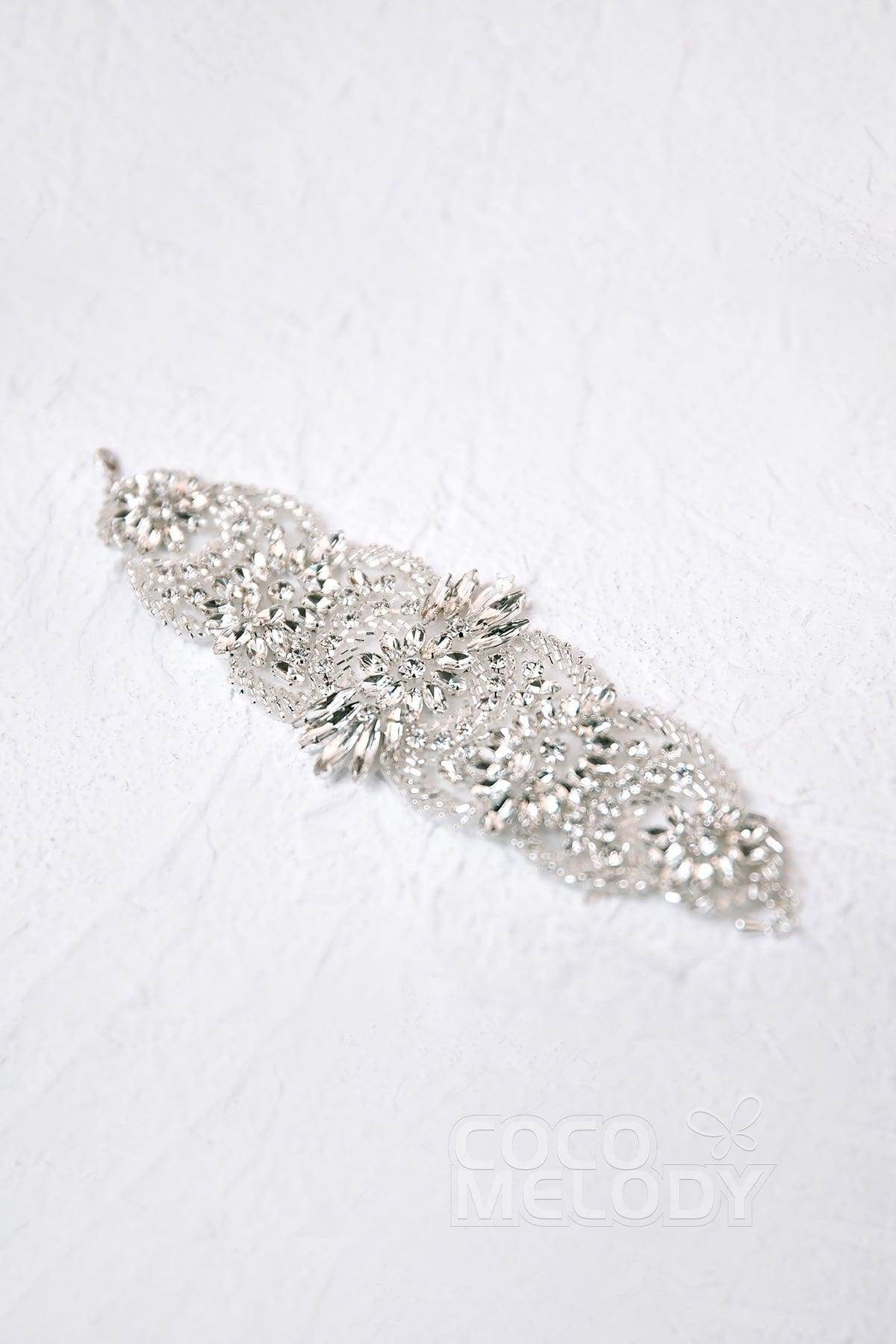 Fantastic Alloy and Zircon Wedding Bracelets HL17004 - COCOMELODY