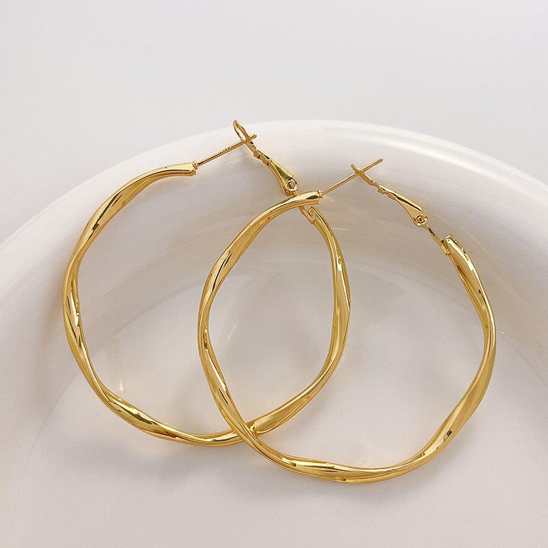 Mobius earrings Hoop earrings 810099306103 - COCOMELODY