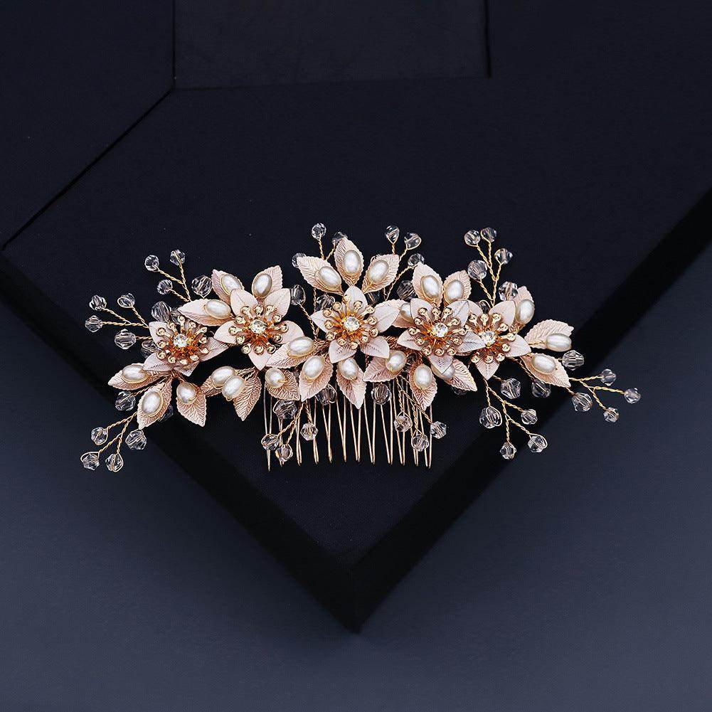 Bride Hair Comb Wedding Hair Accessories for Brides 628657991507 - COCOMELODY