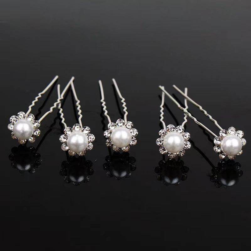 Bride Hairpins 6 pieces 12 pieces 676171402328 - COCOMELODY