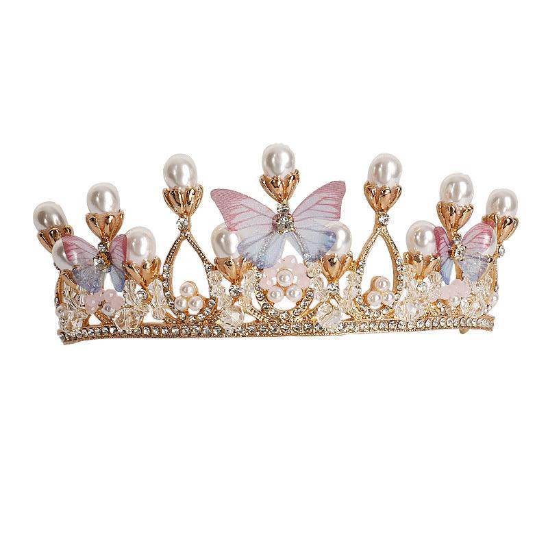 Wedding Hair Accessories for Kids, Flower Girl Hair Accessory, Princess Headpiece Flower Girl Headpiece Accessories for Birthday Party 641507041653 - COCOMELODY