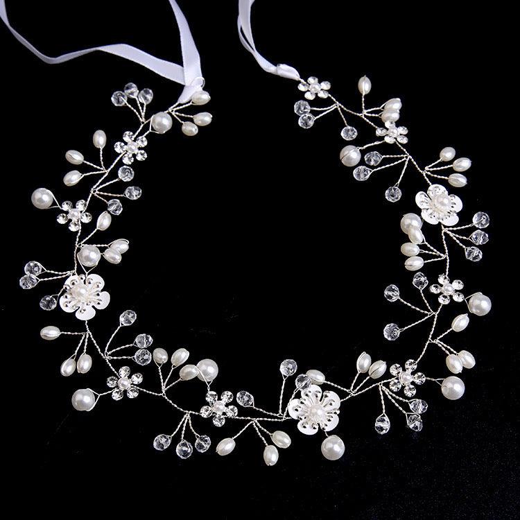 Wedding Hair Accessories for Kids, Flower Girl Hair Accessory, Princess Headpiece Flower Girl Headpiece Accessories for Birthday Party 636989440780 - COCOMELODY
