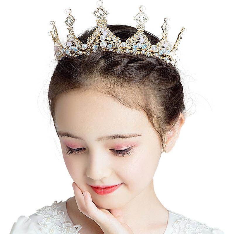 Wedding Hair Accessories for Kids, Flower Girl Hair Accessory, Princess Headpiece Flower Girl Headpiece Accessories for Birthday Party 638998917597 - COCOMELODY
