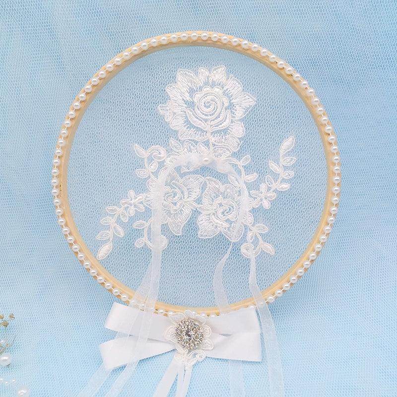 Handmade pearl bud ring pillow 599755872256 - COCOMELODY