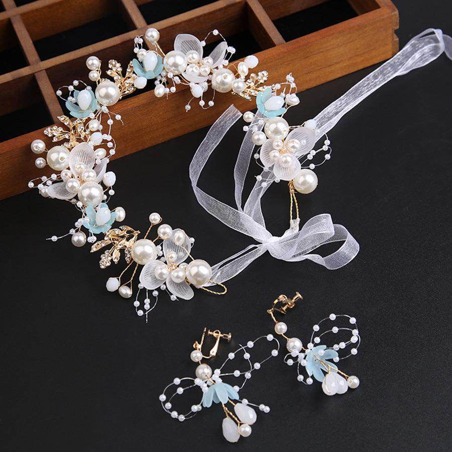 Wedding Hair Accessories for Kids, Flower Girl Hair Accessory, Princess Headpiece Flower Girl Headpiece Accessories for Birthday Party 636275250091 - COCOMELODY