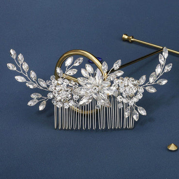Bride Hair Comb Wedding Hair Accessories for Brides 678772322707 - COCOMELODY