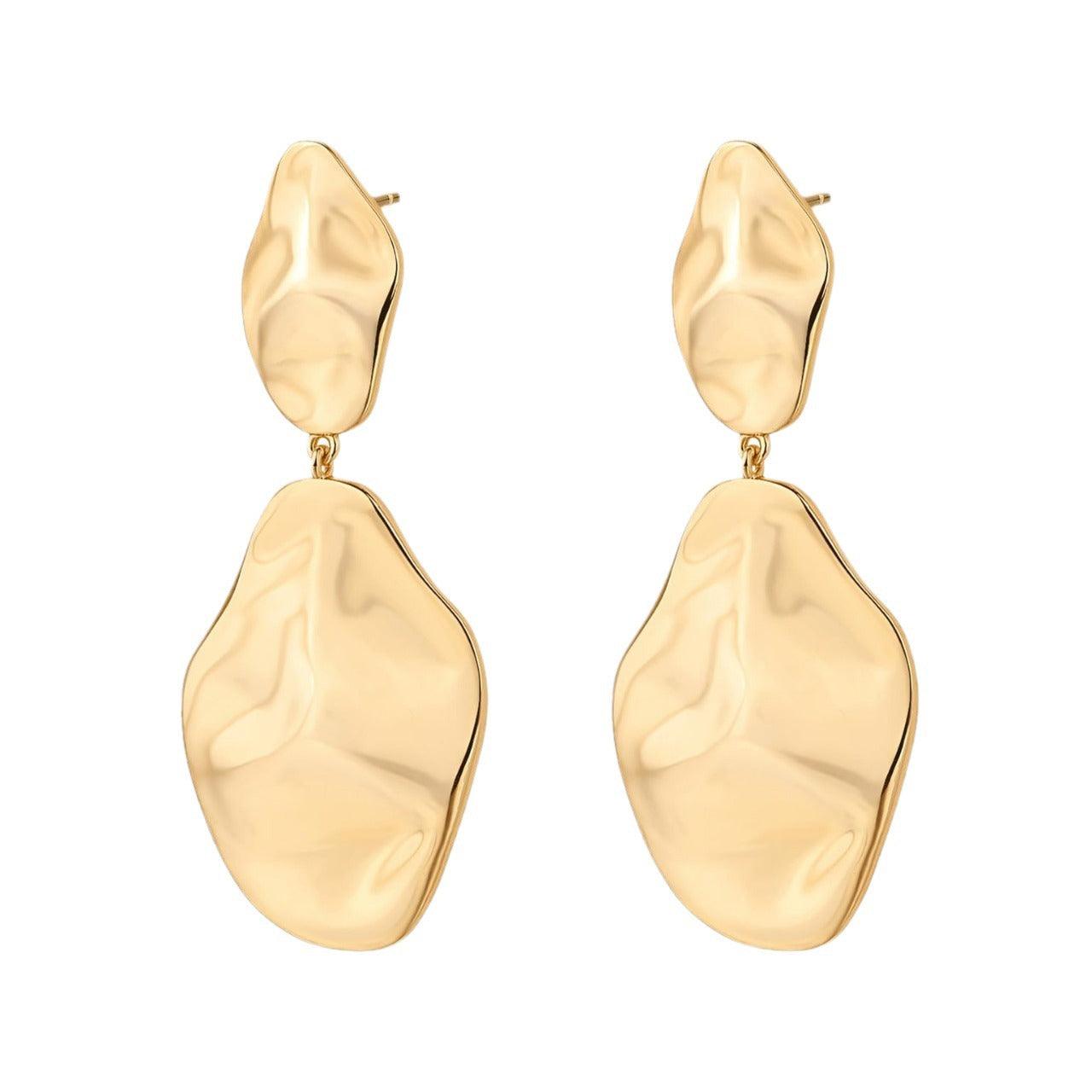 Electroplated drop percussion earrings 817357476571 - COCOMELODY