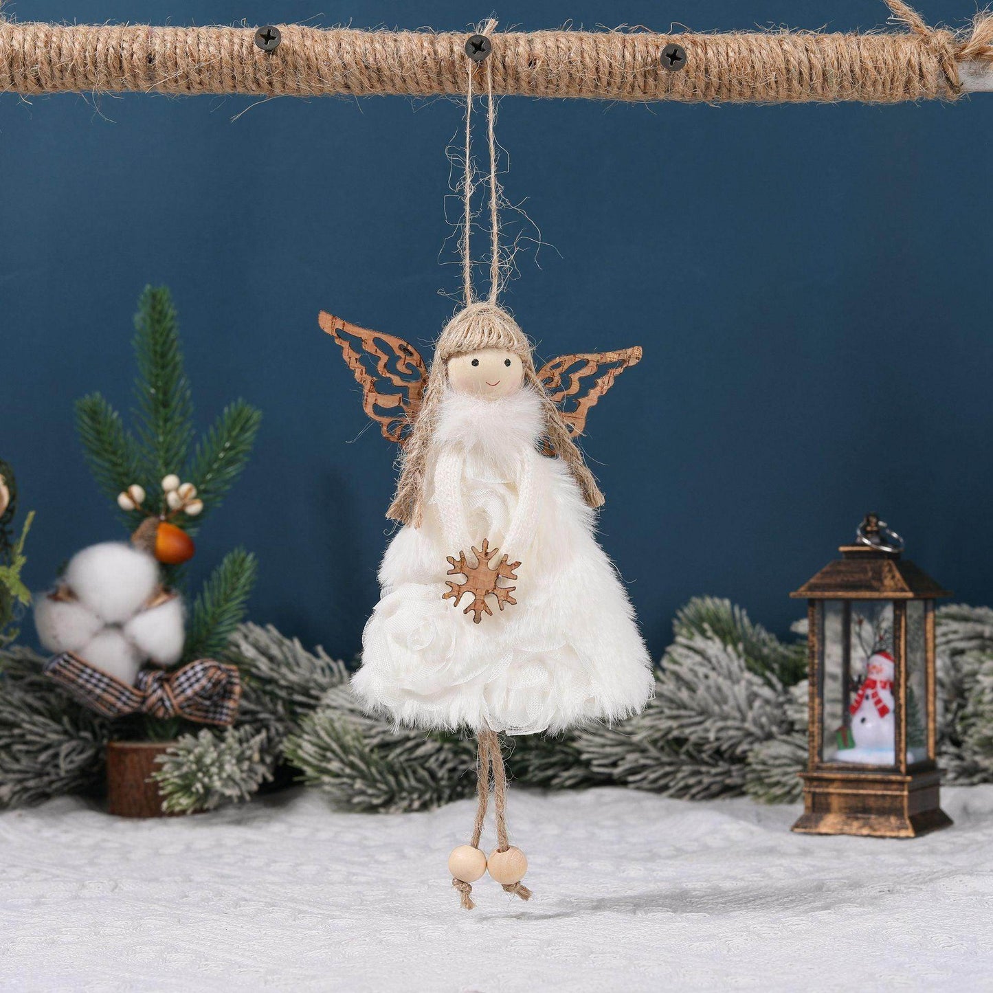 Christmas decoration Creative hanging angel girl 787127274072 - COCOMELODY
