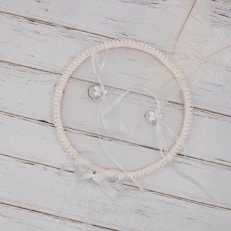 Wooden pearl ring holder 617445923079 - COCOMELODY