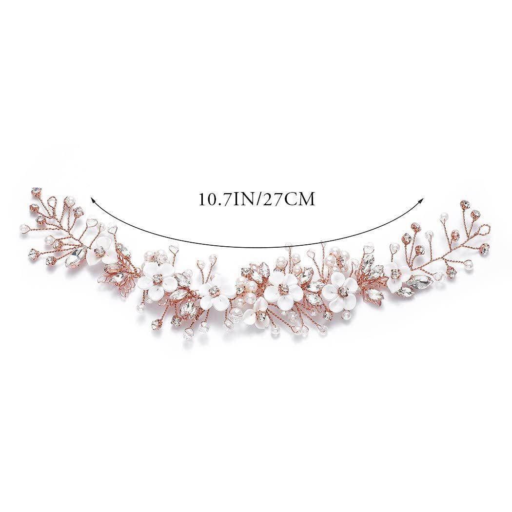 Bridal headband Modern fashion handwoven Headpieces 778660953289 - COCOMELODY