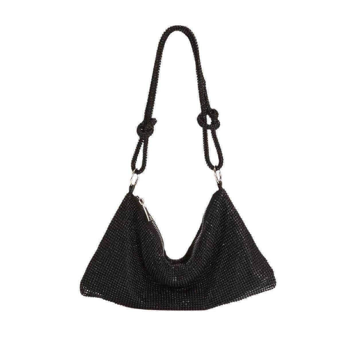 Diamond-set handbag Dinner bag Rhinestone handbag 699850474341 - COCOMELODY