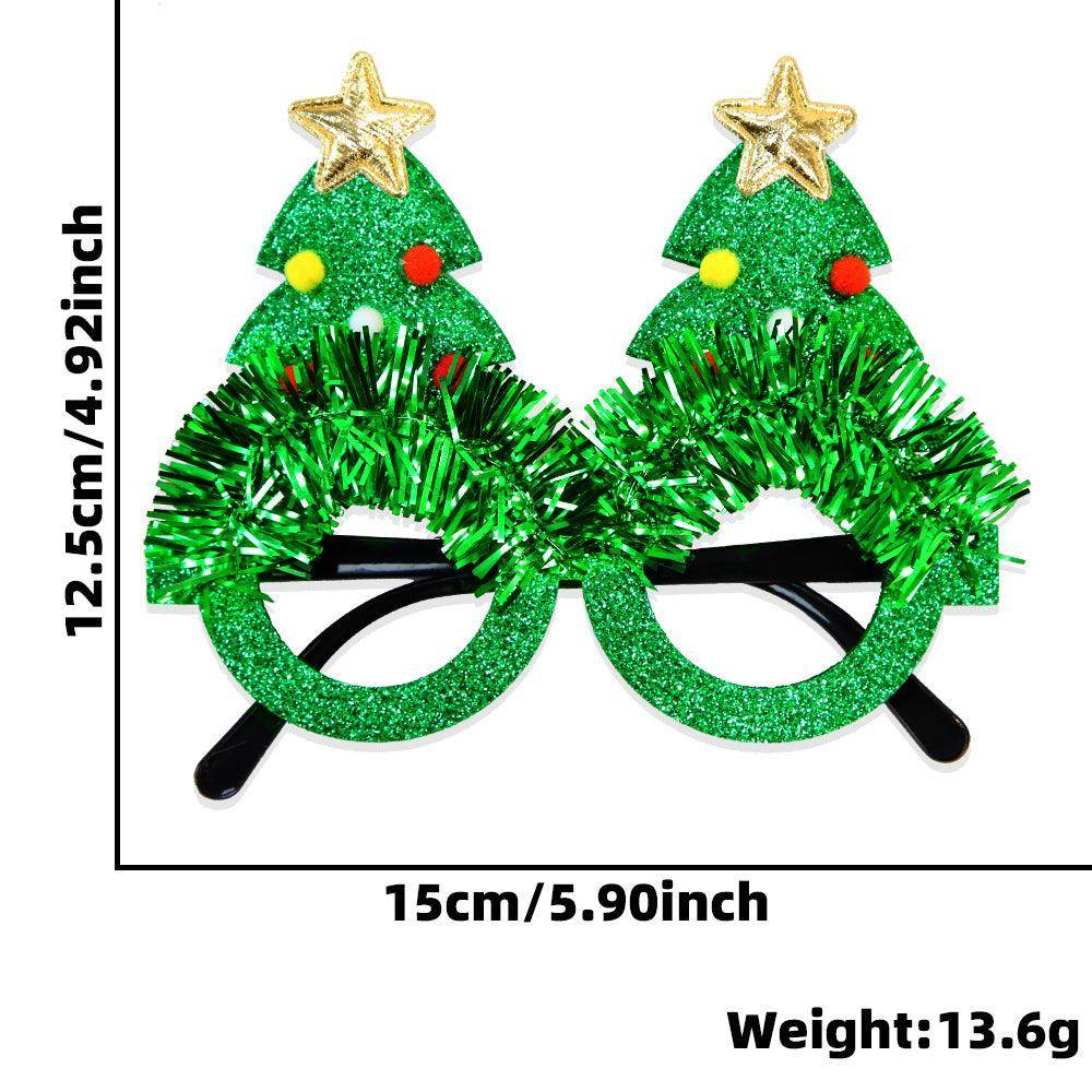Christmas party Cartoon frame glasses for adults and children 821408242092 - COCOMELODY
