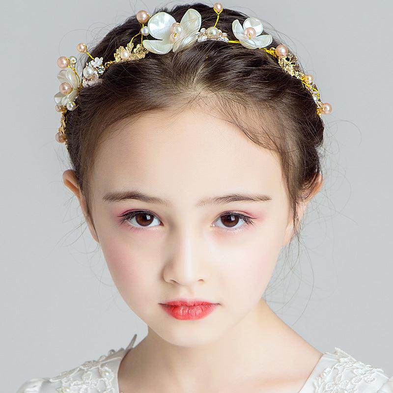 Wedding Hair Accessories for Kids, Flower Girl Hair Accessory, Princess Headpiece Flower Girl Headpiece Accessories for Birthday Party 636703894365 - COCOMELODY