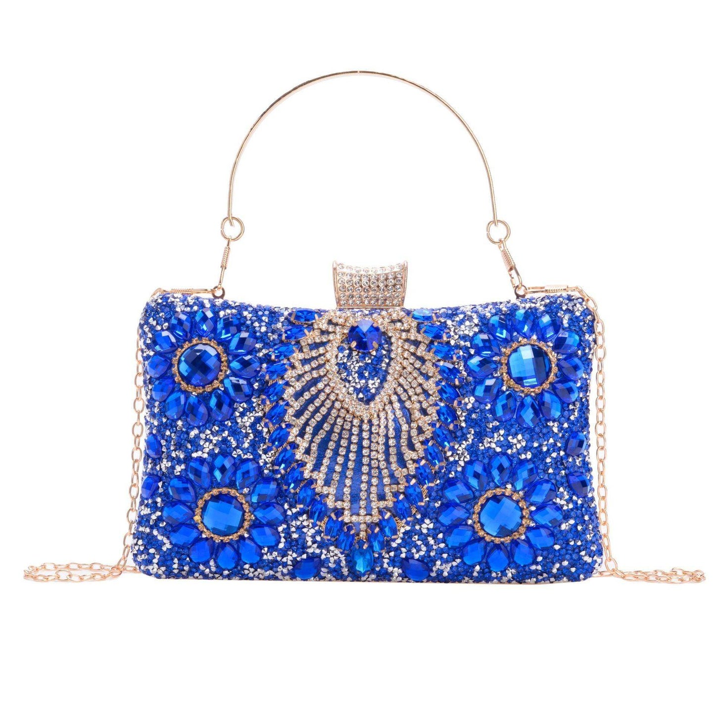 Heavy diamond dinner bag 791087208691 - COCOMELODY