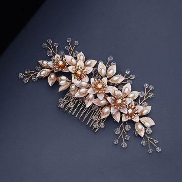 Bride Hair Comb Wedding Hair Accessories for Brides 628657991507 - COCOMELODY