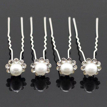 Bride Hairpins 6 pieces 12 pieces 676171402328 - COCOMELODY